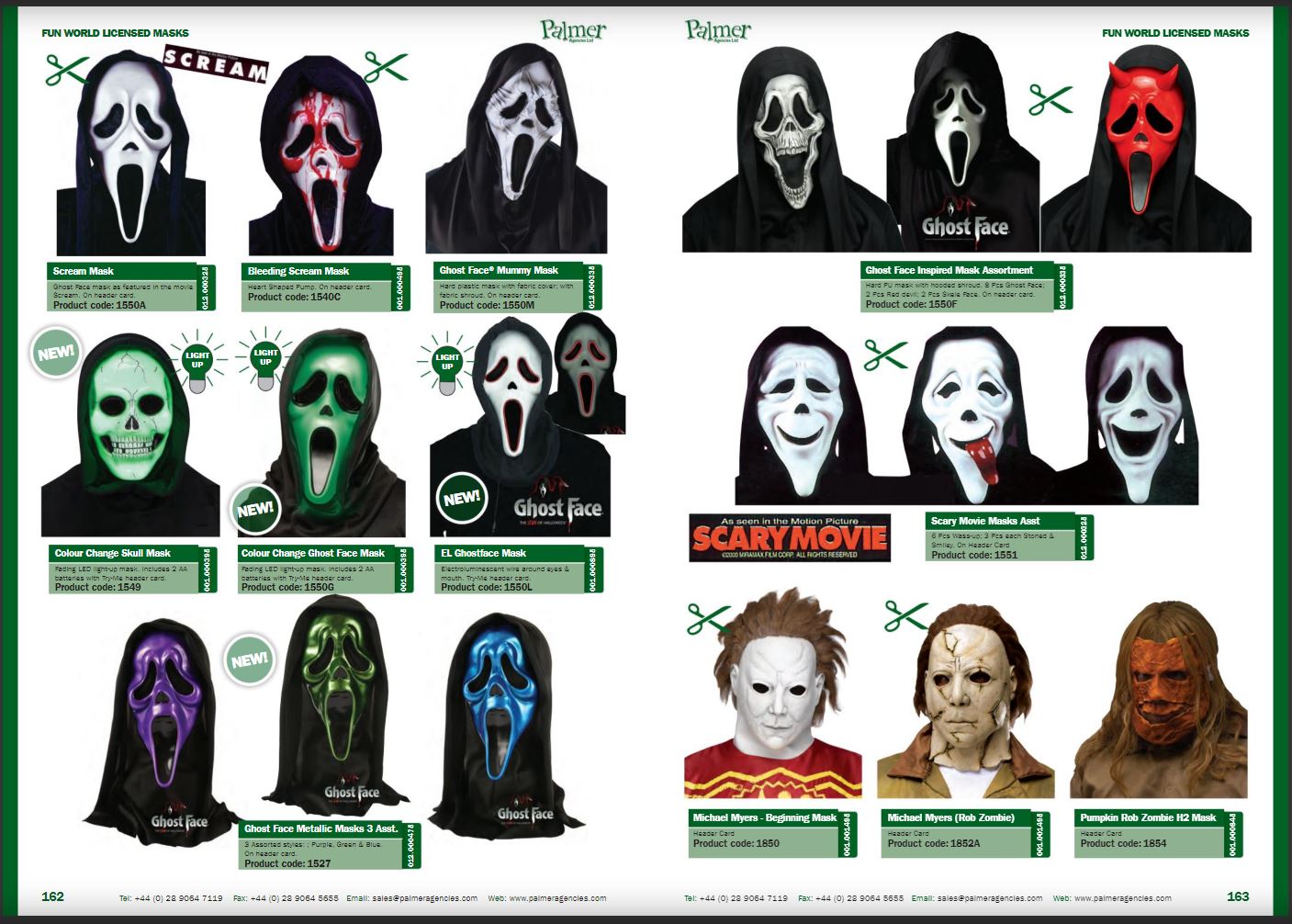 Scream Ghostface Mask Evolution