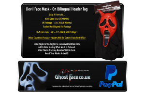 Devil Face Inspired by GhostFace